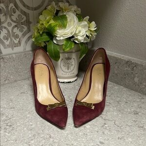 Michael Kors Merlot Burgundy Heels